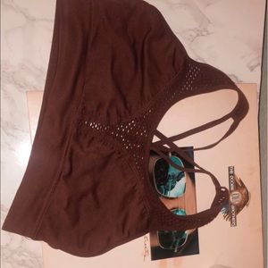 Maroon bralette